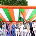 हल्द्वानी में आयोजित भारतीय सशस्त्र बलों द्वारा सफलतापूर्वक चलाए गए ऑपरेशन सिंदूर की ऐतिहासिक विजय को समर्पित रही तिरंगा शौर्य सम्मान यात्रा में प्रतिभाग किया।